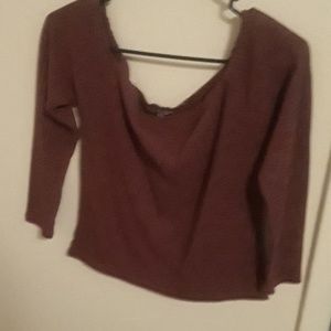 Off the shoulder crop top